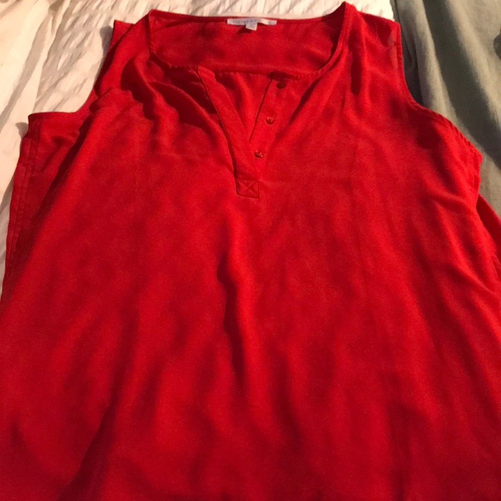 Red Tank top like new